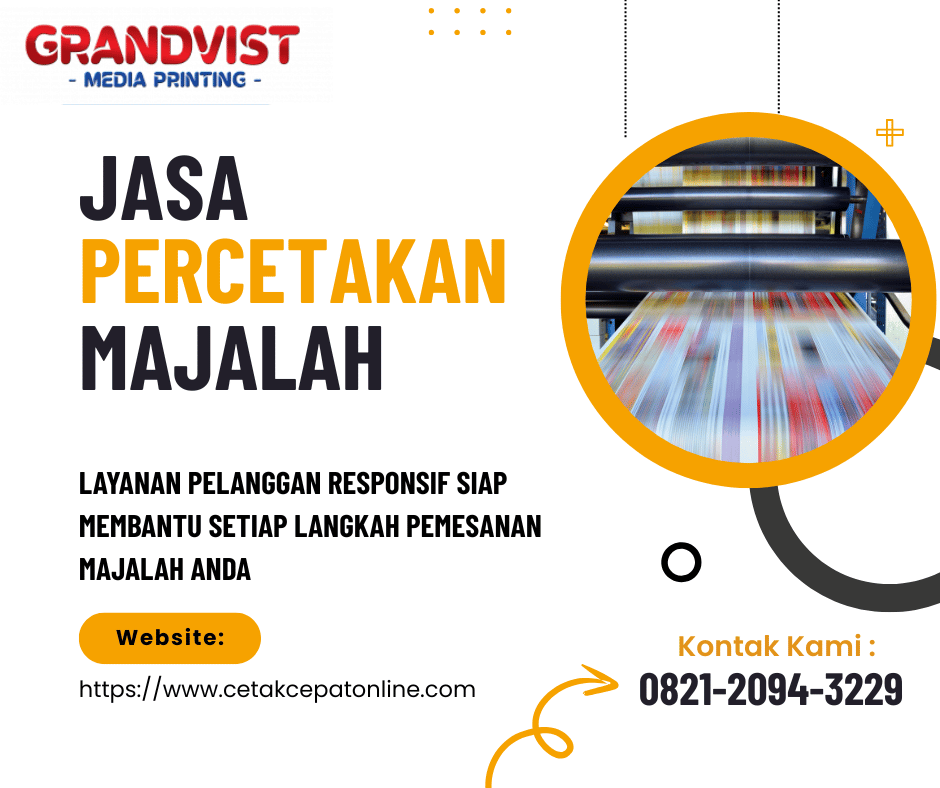 Jasa Percetakan Majalah