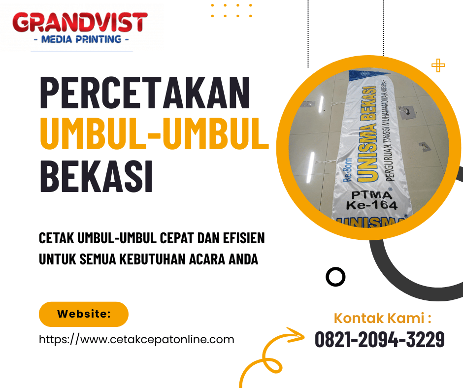 Percetakan Umbul-Umbul bekasi